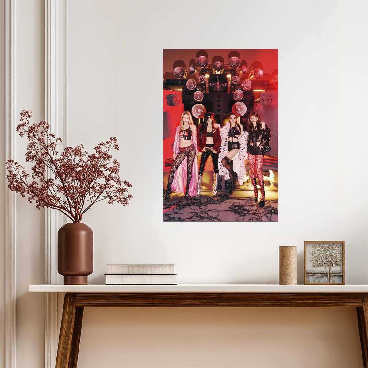 aespa Group | Rich Man Poster | Energy Concept Art - Music Poster