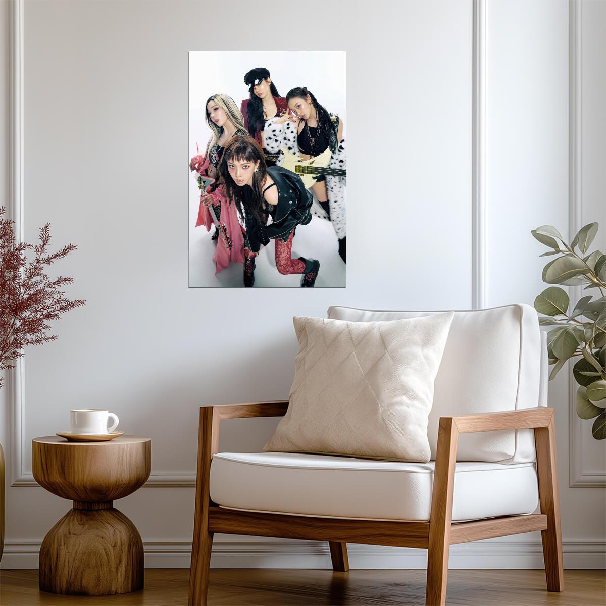 aespa Group | Rich Man Photo | Energy Version Poster - Music Poster