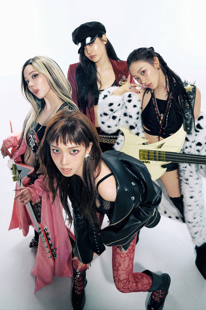aespa Group | Rich Man Photo | Energy Version Poster - Music Poster