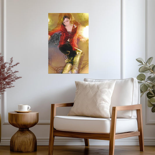 aespa NingNing | Rich Man Photo | Warm Tone Poster - Music Poster
