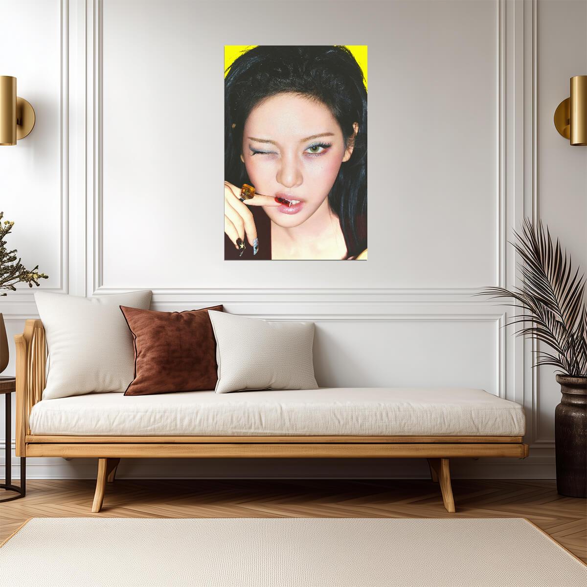 aespa NingNing | Rich Man Concept | Vibrant Wall Poster - Music Poster