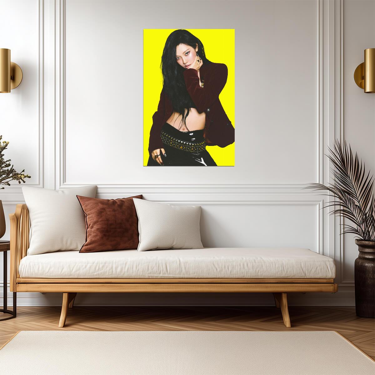 aespa NingNing | Rich Man Art | K-pop Fan Poster - Music Poster