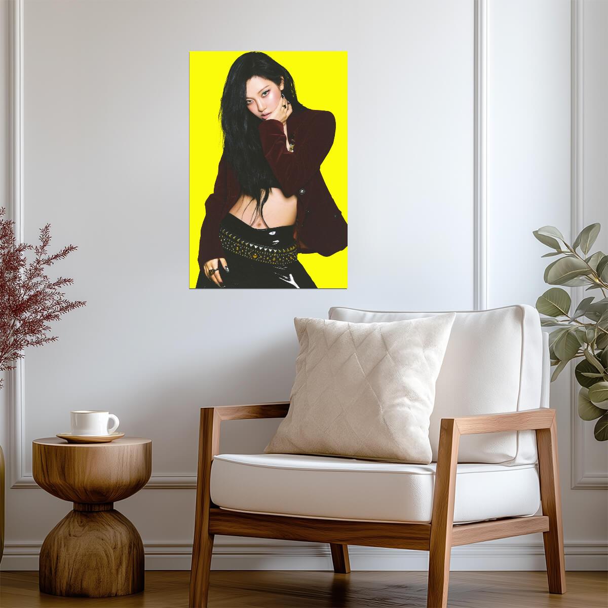 aespa NingNing | Rich Man Art | K-pop Fan Poster - Music Poster