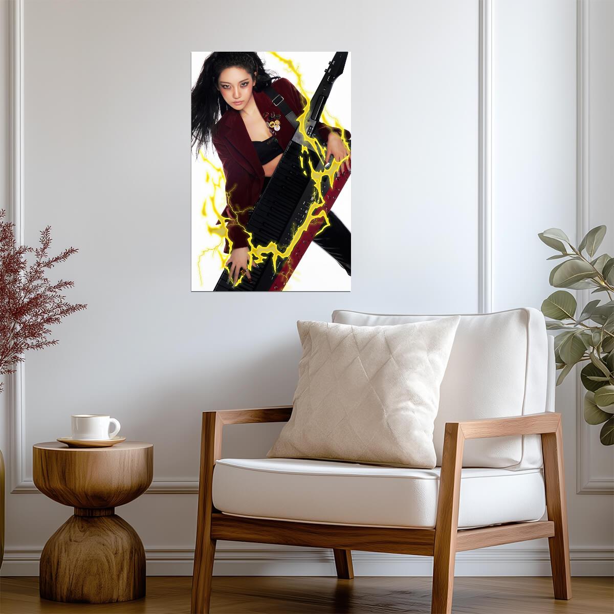 aespa NingNing | Rich Man Album | Visual Concept Poster - Music Poster