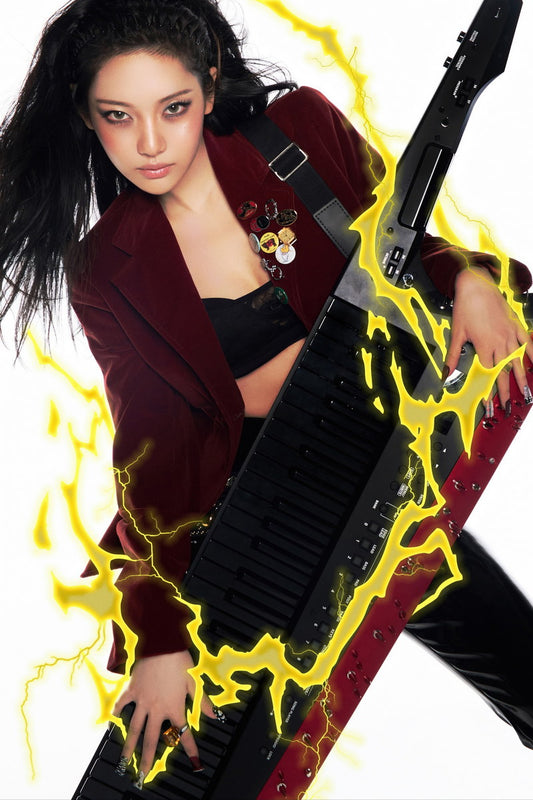aespa NingNing | Rich Man Album | Visual Concept Poster - Music Poster