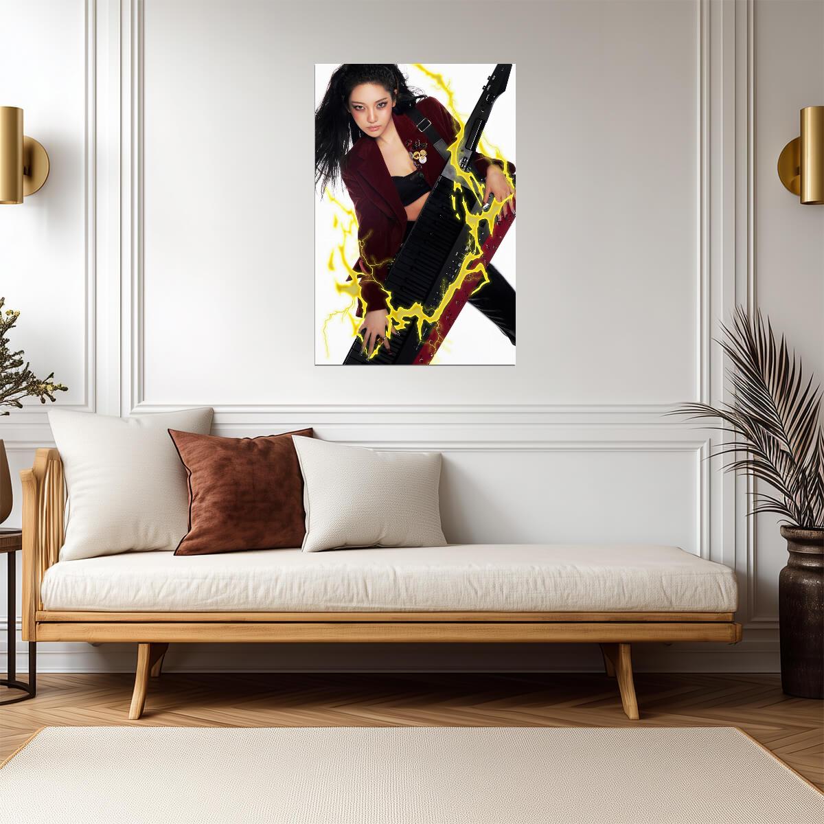 aespa NingNing | Rich Man Album | Visual Concept Poster - Music Poster