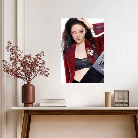 aespa NingNing | Rich Man Era | Warm Colors Poster - Music Poster