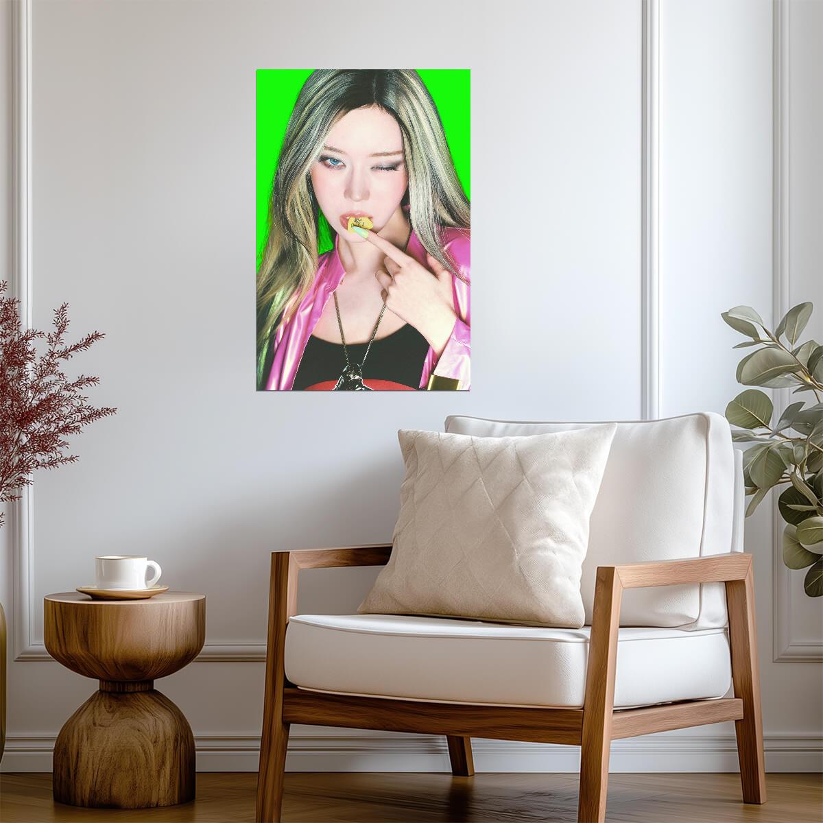 aespa Winter | Rich Man Concept | Vibrant Art Poster - Music Poster