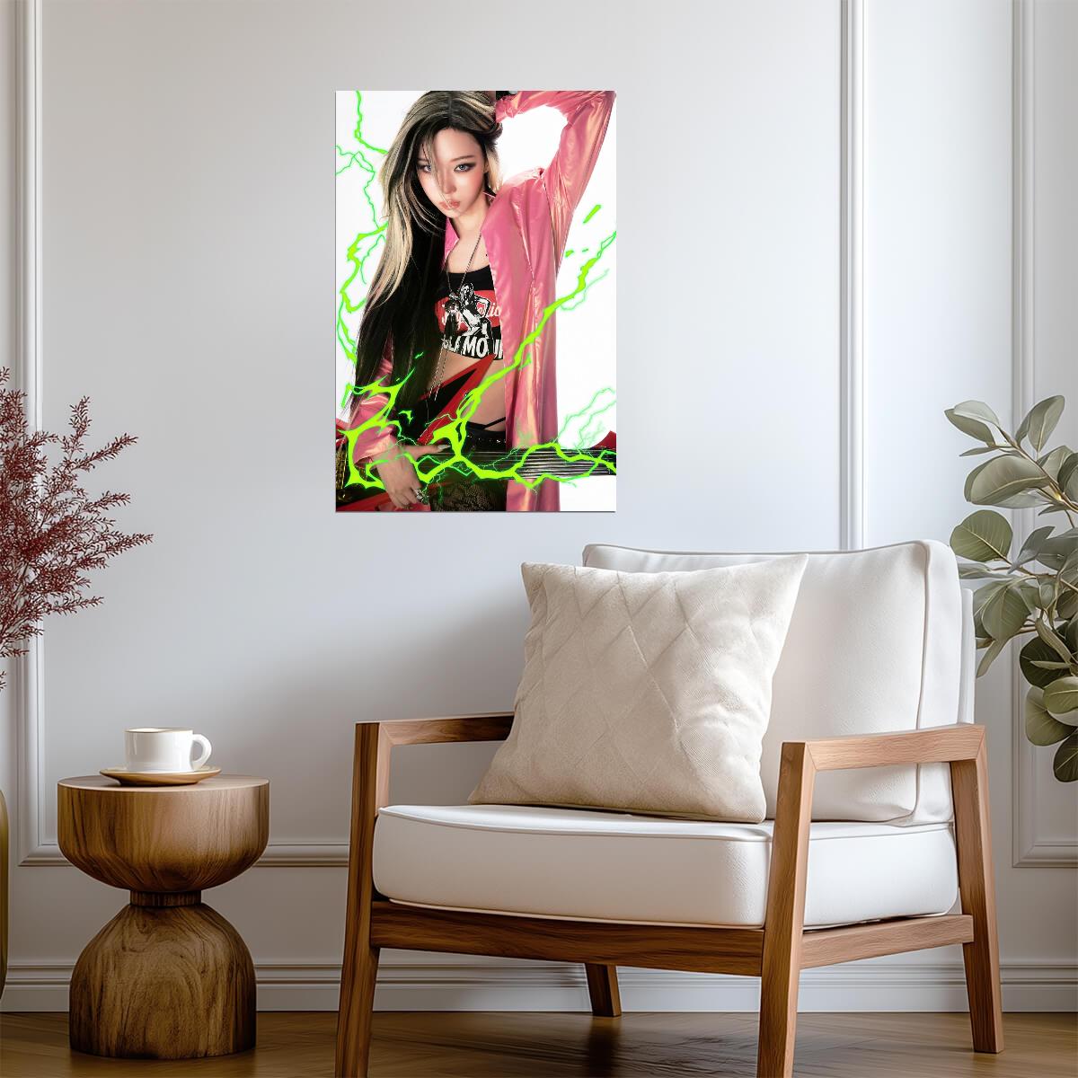 aespa Winter | Rich Man Art | Portrait Wall Poster - Music Poster