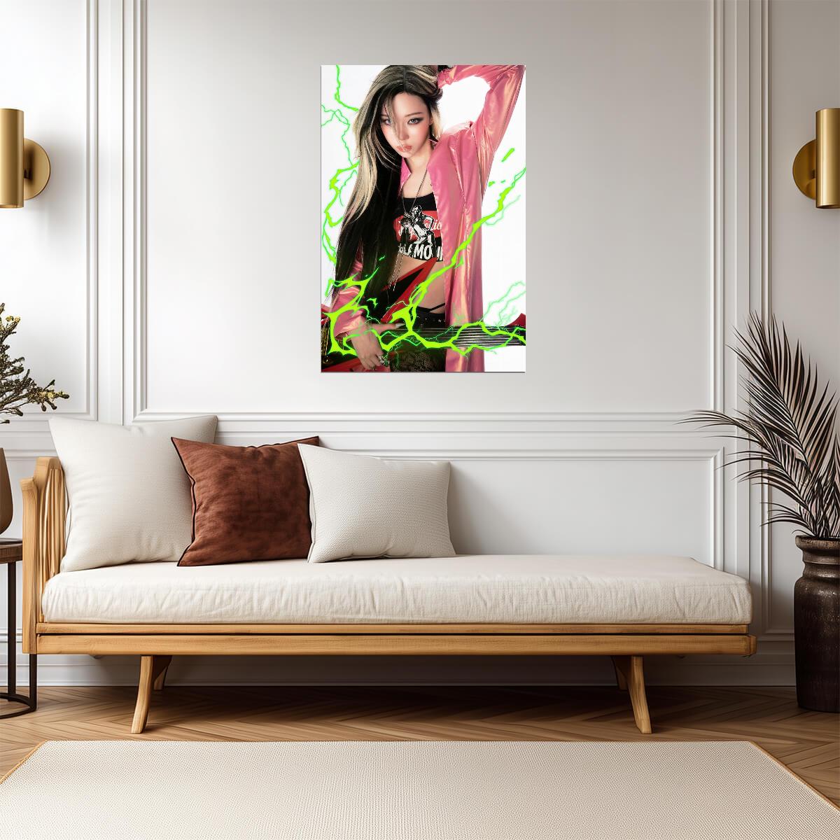 aespa Winter | Rich Man Art | Portrait Wall Poster - Music Poster