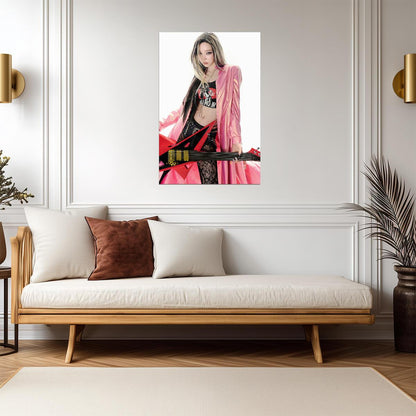 aespa Winter | Rich Man Era | Warm Tone Poster - Music Poster