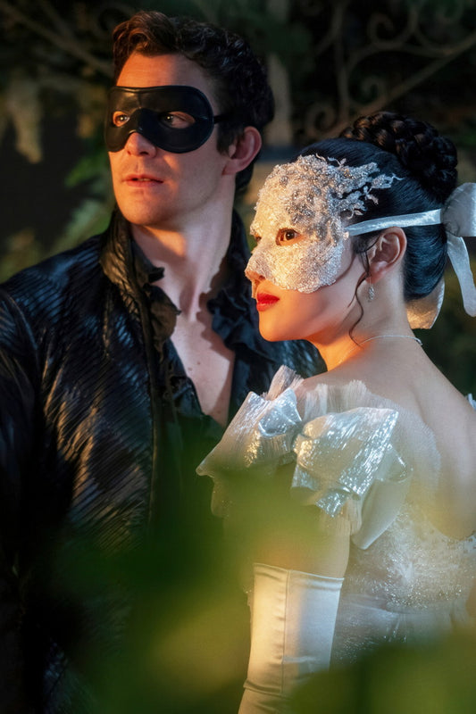 Bridgerton Season 4 Benedict & Sophie Masked Ball | TV Show Poster | Romantic Period Drama Art - Movies & TV Poster