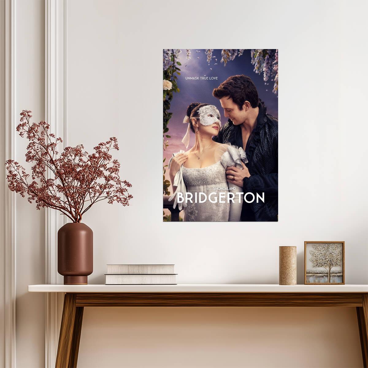 Bridgerton Season 4 Benedict & Sophie | TV Show Poster | Classic Regency Decor - Movies & TV Poster