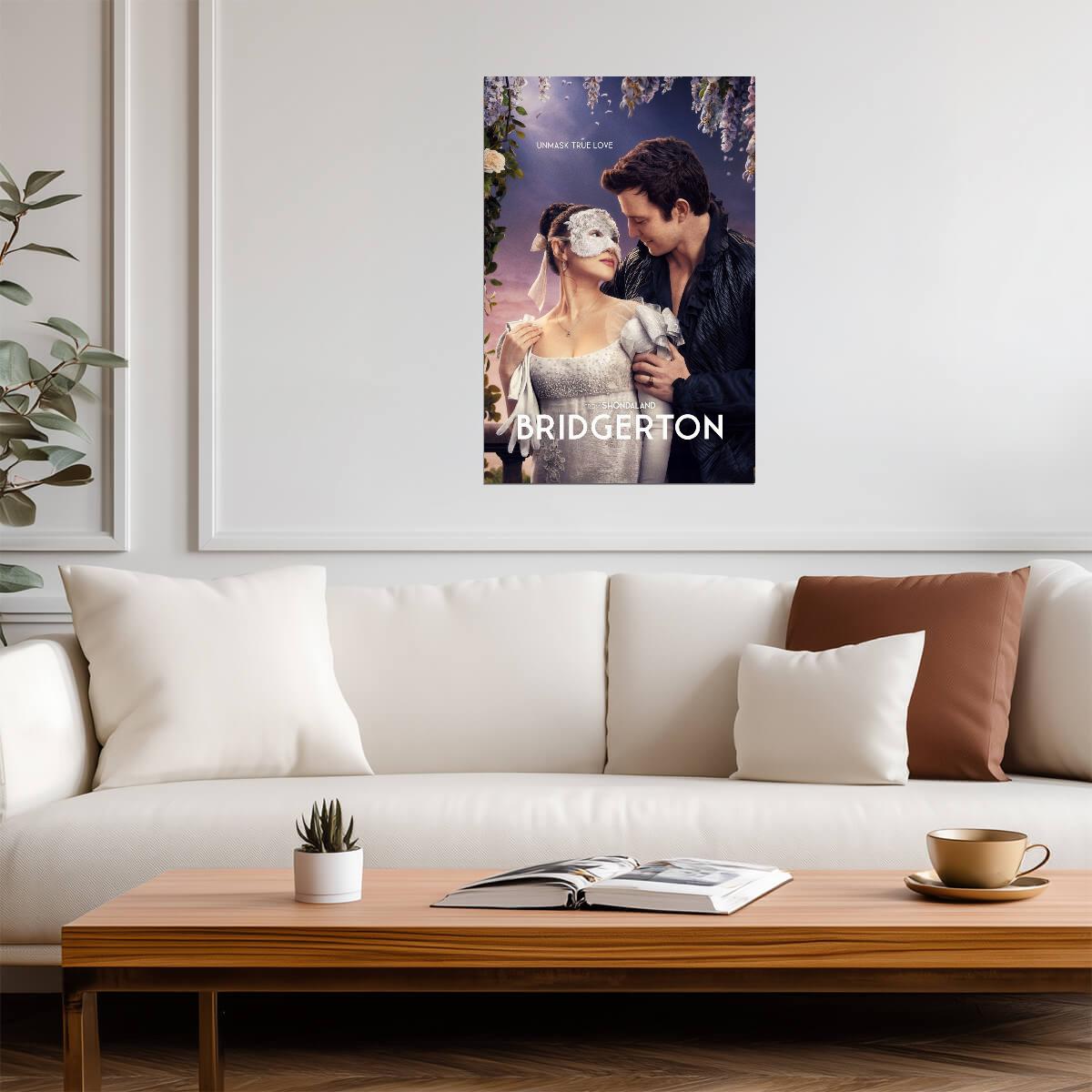 Bridgerton Season 4 Benedict & Sophie | TV Show Poster | Classic Regency Decor - Movies & TV Poster