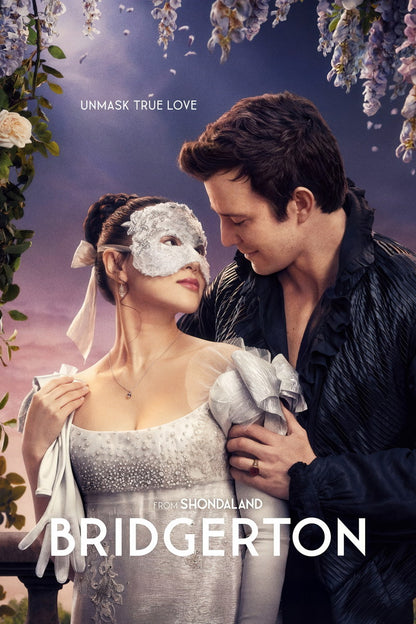 Bridgerton Season 4 Benedict & Sophie | TV Show Poster | Classic Regency Decor - Movies & TV Poster