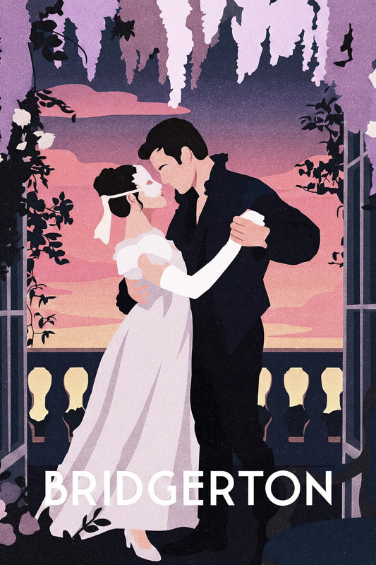Bridgerton Season 4 Illustration | Benedict & Sophie Poster | Fan Art - Movies & TV Poster