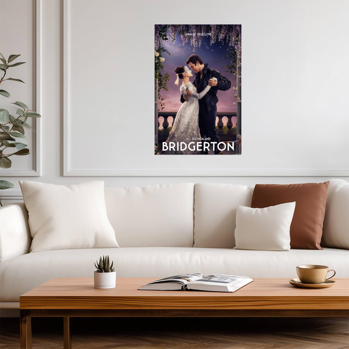 Bridgerton Season 4 Benedict & Sophie | TV Show Poster | Cinematic Wall Art - Movies & TV Poster