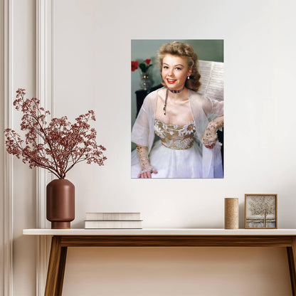 Vera-Ellen Portrait | Fine Art Photography Poster | Retro Movie Star Print - Celebrities Poster