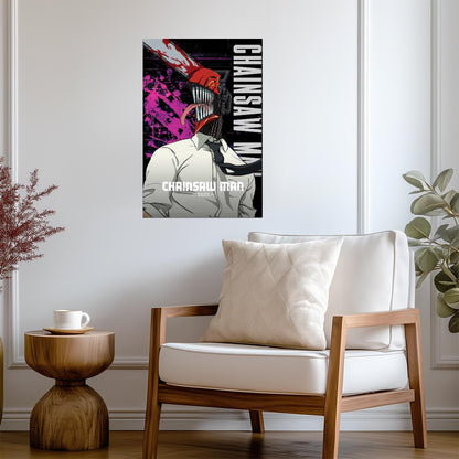 Chainsaw Man Denji | Anime Poster | Shonen Manga Wall Art - Anime Poster