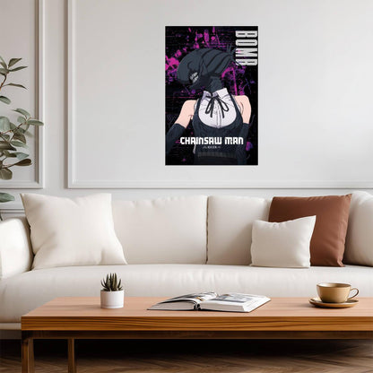 Chainsaw Man Bomb Devil Reze | Anime Poster | Movie Reze Arc Art - Anime Poster