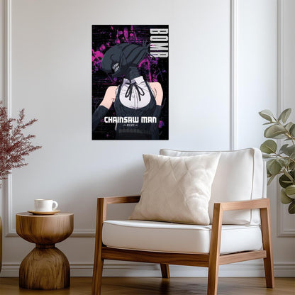 Chainsaw Man Bomb Devil Reze | Anime Poster | Movie Reze Arc Art - Anime Poster
