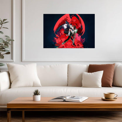 Chainsaw Man Reze Arc Bloody Wings | Movie Poster | Dark Anime Art - Anime Poster