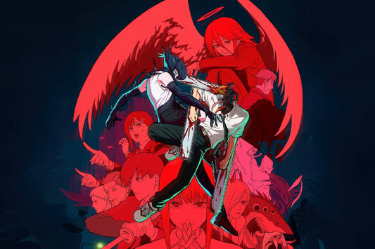Chainsaw Man Reze Arc Bloody Wings | Movie Poster | Dark Anime Art - Anime Poster