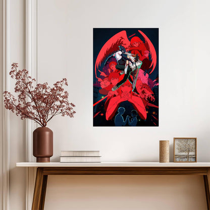 Chainsaw Man Reze Arc Red Sky | Movie Poster | Cinematic Manga Print - Anime Poster