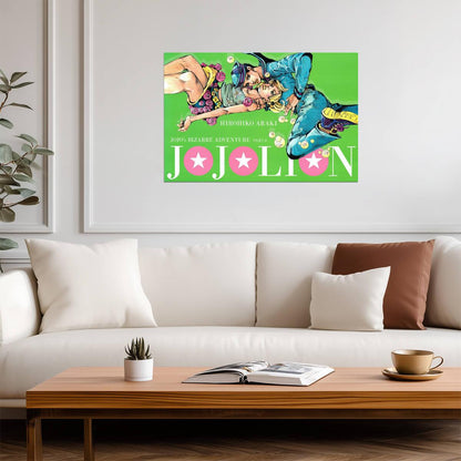 JoJo's Bizarre Adventure Part 8 JoJolion | Anime Poster | Josuke Higashikata Manga Art - Anime Poster