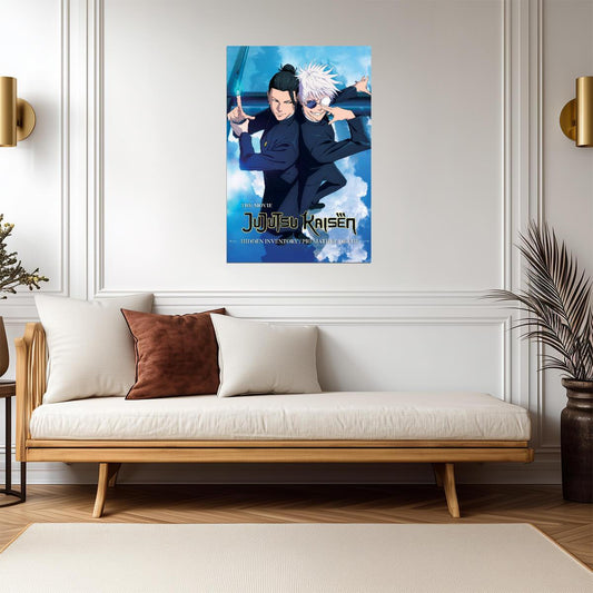 Jujutsu Kaisen Gojo & Geto | Anime Poster | Hidden Inventory Art Print - Anime Poster