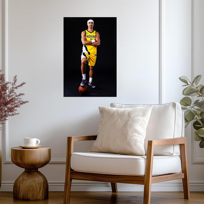 Andrew Nembhard Indiana Pacers | Basketball Poster | Sports Legend Print - Sports Poster