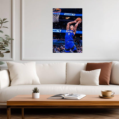 Jalen Suggs Jump Shot Action | Basketball Poster | NBA Wall Decor - Sports Poster