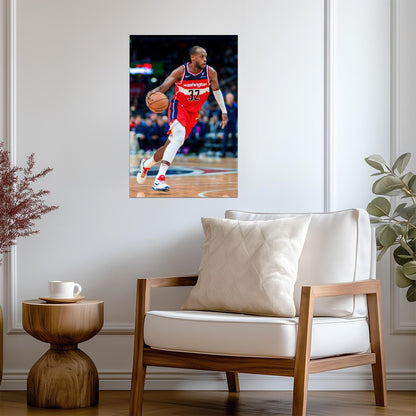 Khris Middleton Washington Wizards | Basketball Poster | NBA Fan Art Print - Sports Poster