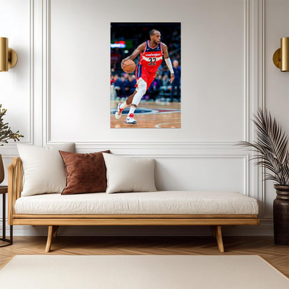 Khris Middleton Washington Wizards | Basketball Poster | NBA Fan Art Print - Sports Poster