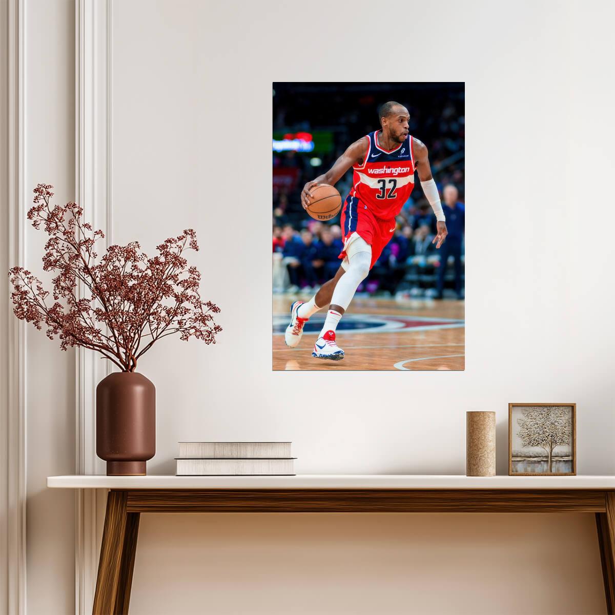 Khris Middleton Washington Wizards | Basketball Poster | NBA Fan Art Print - Sports Poster
