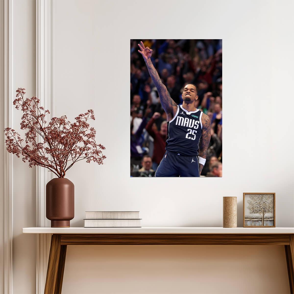 P.J. Washington Dallas Mavericks | Basketball Poster | Sports Wall Decor - Sports Poster