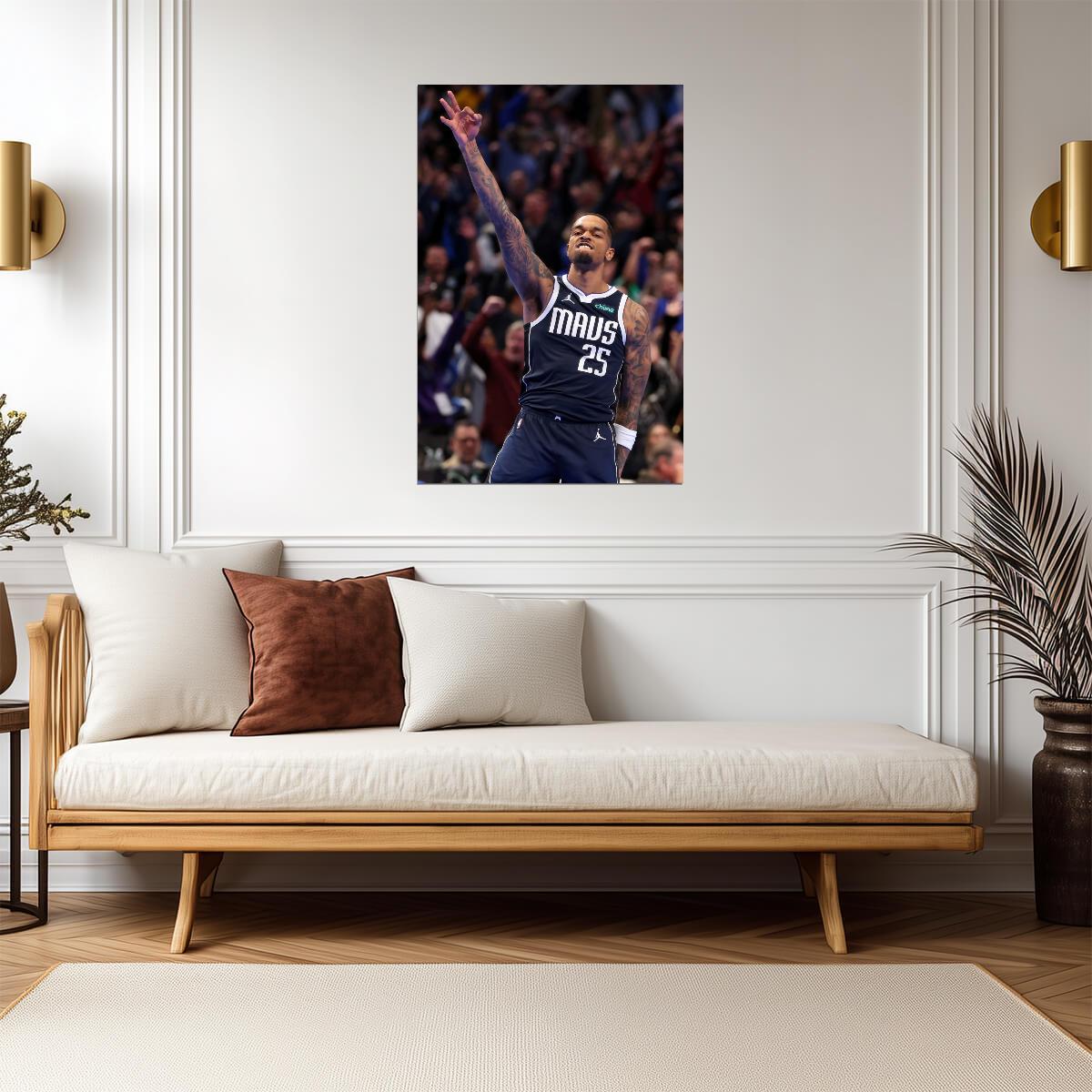 P.J. Washington Dallas Mavericks | Basketball Poster | Sports Wall Decor - Sports Poster