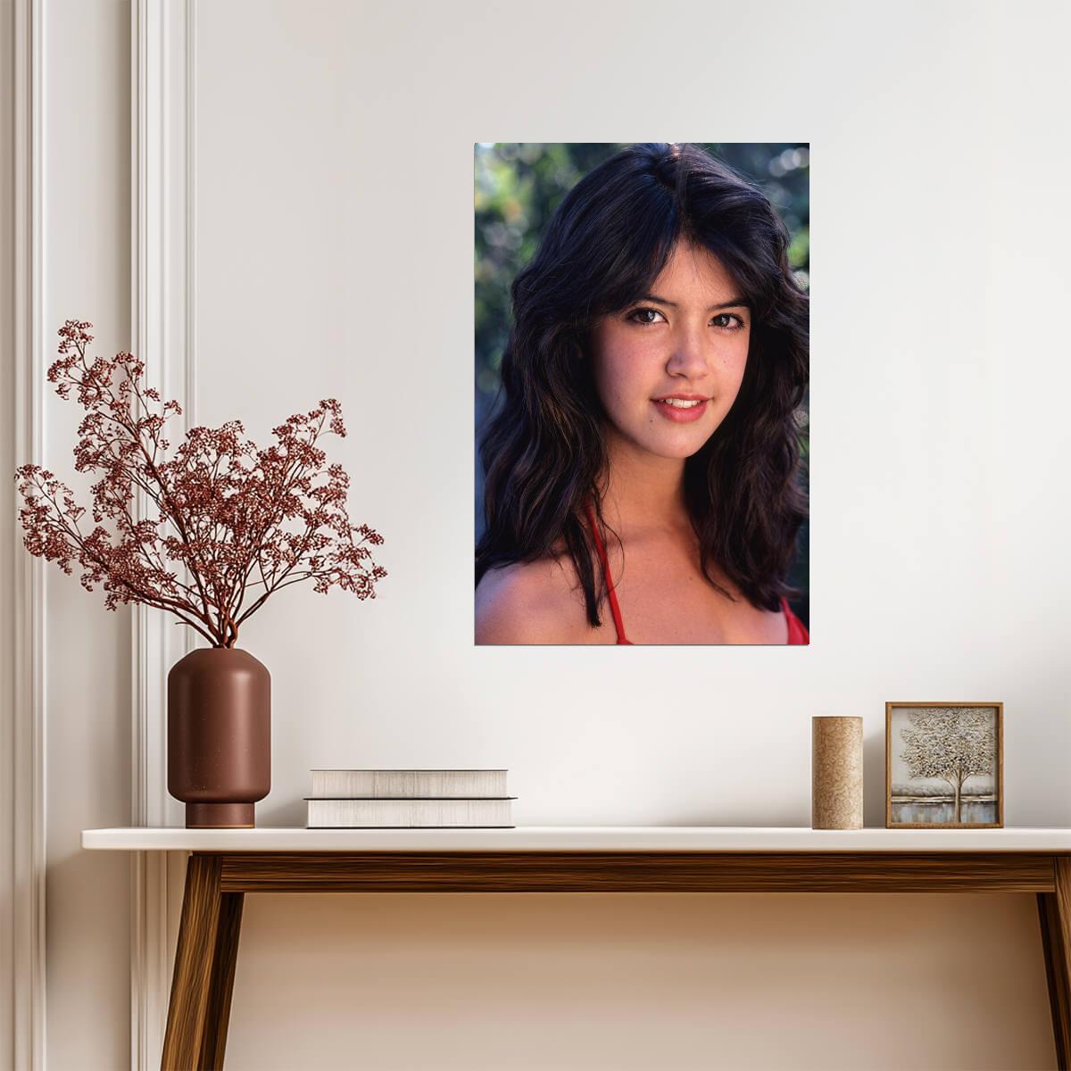 Phoebe Cates Close Up Portrait | Poster | 80s Movie Actress Wall Art - Celebrities Poster