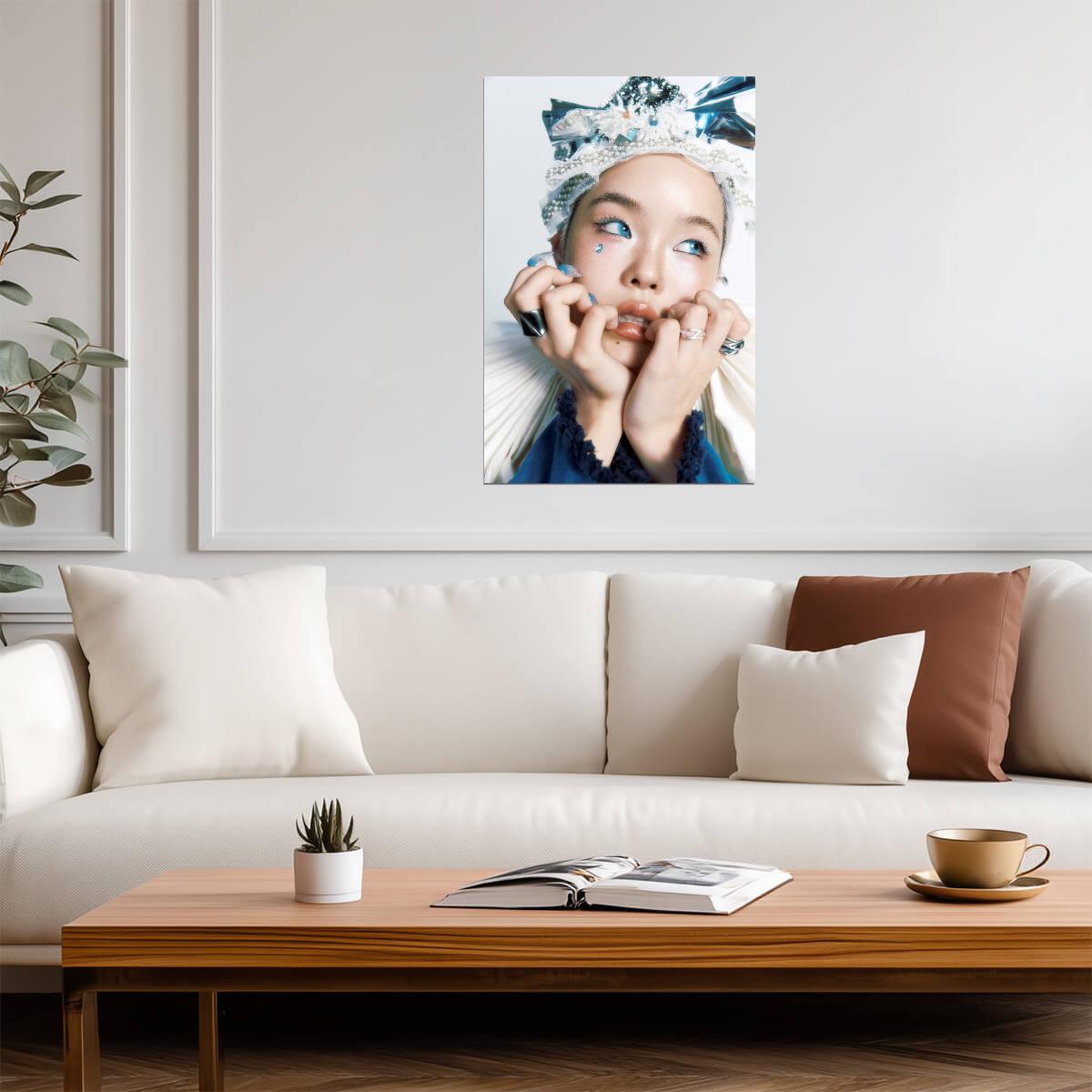 XG Cocona Close Up | The Core Album | Fan Gift Poster - Music Poster