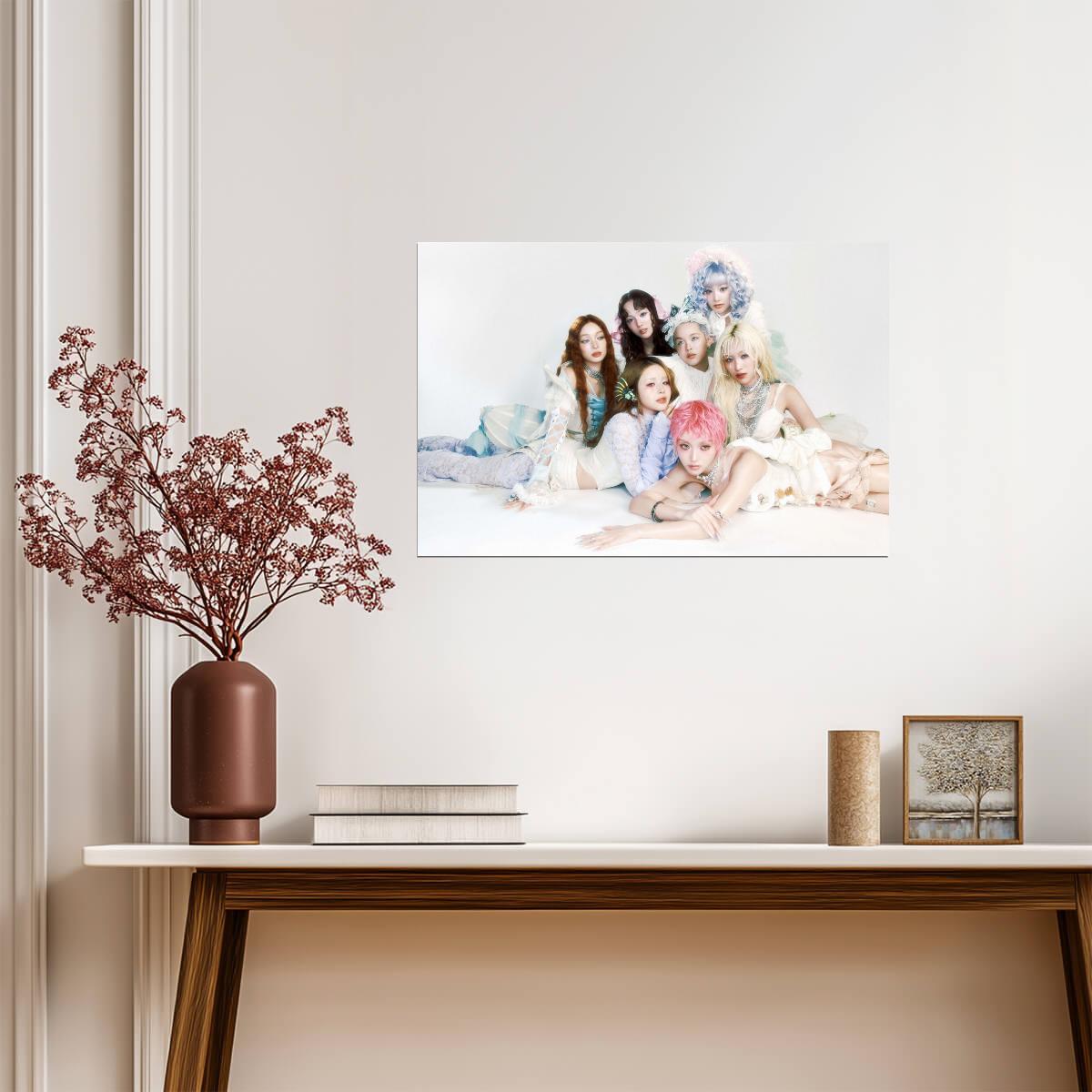 XG Group Photo | Hypnotize MV Concept | Horizontal Music Poster - Music Poster