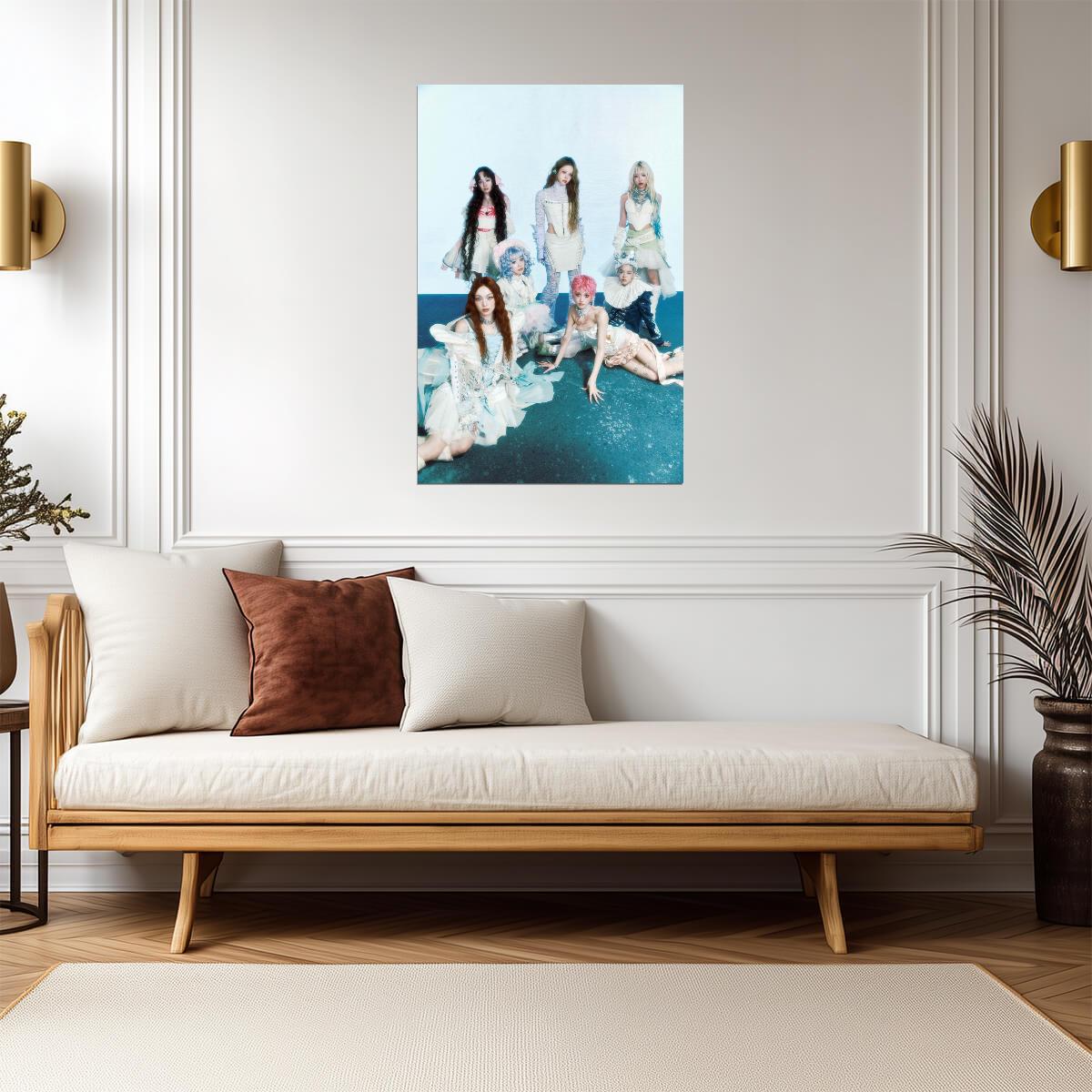 XG The Core Group Photo | Vertical K-Pop Poster | World Tour 2026 Print - Music Poster