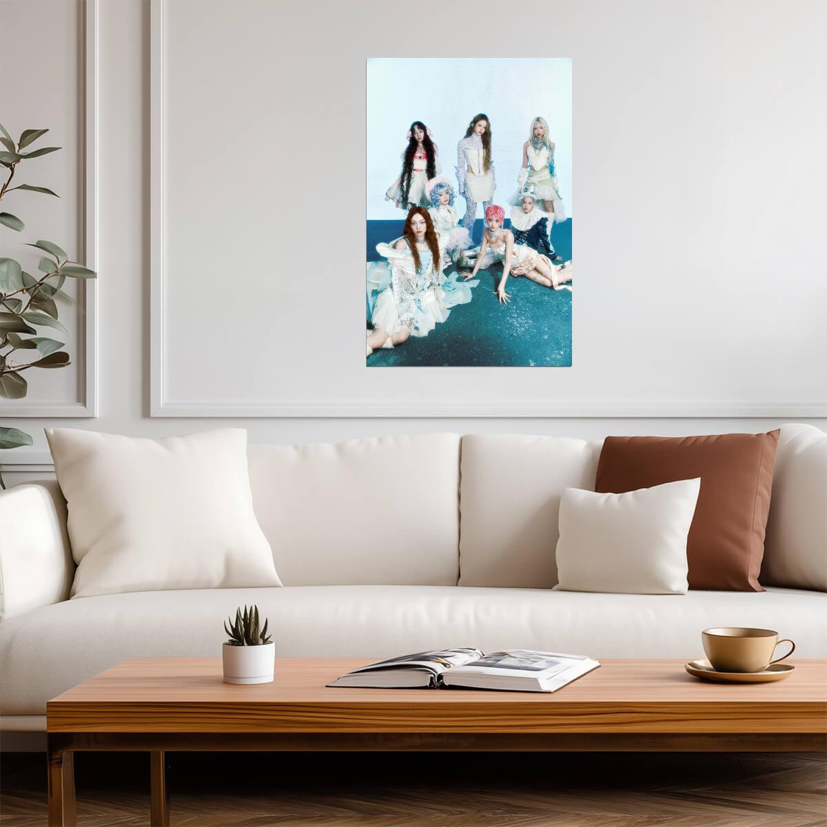 XG The Core Group Photo | Vertical K-Pop Poster | World Tour 2026 Print - Music Poster
