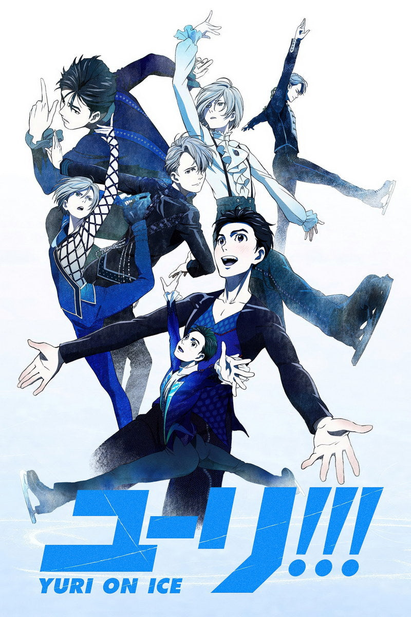 Yuri on Ice Group Art | Anime Poster | Figure Skating Shonen Print - Anime Poster