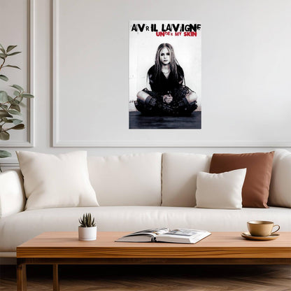 Avril Lavigne Under My Skin Album | Music Poster | 2000s Nostalgic Wall Art - Music Poster