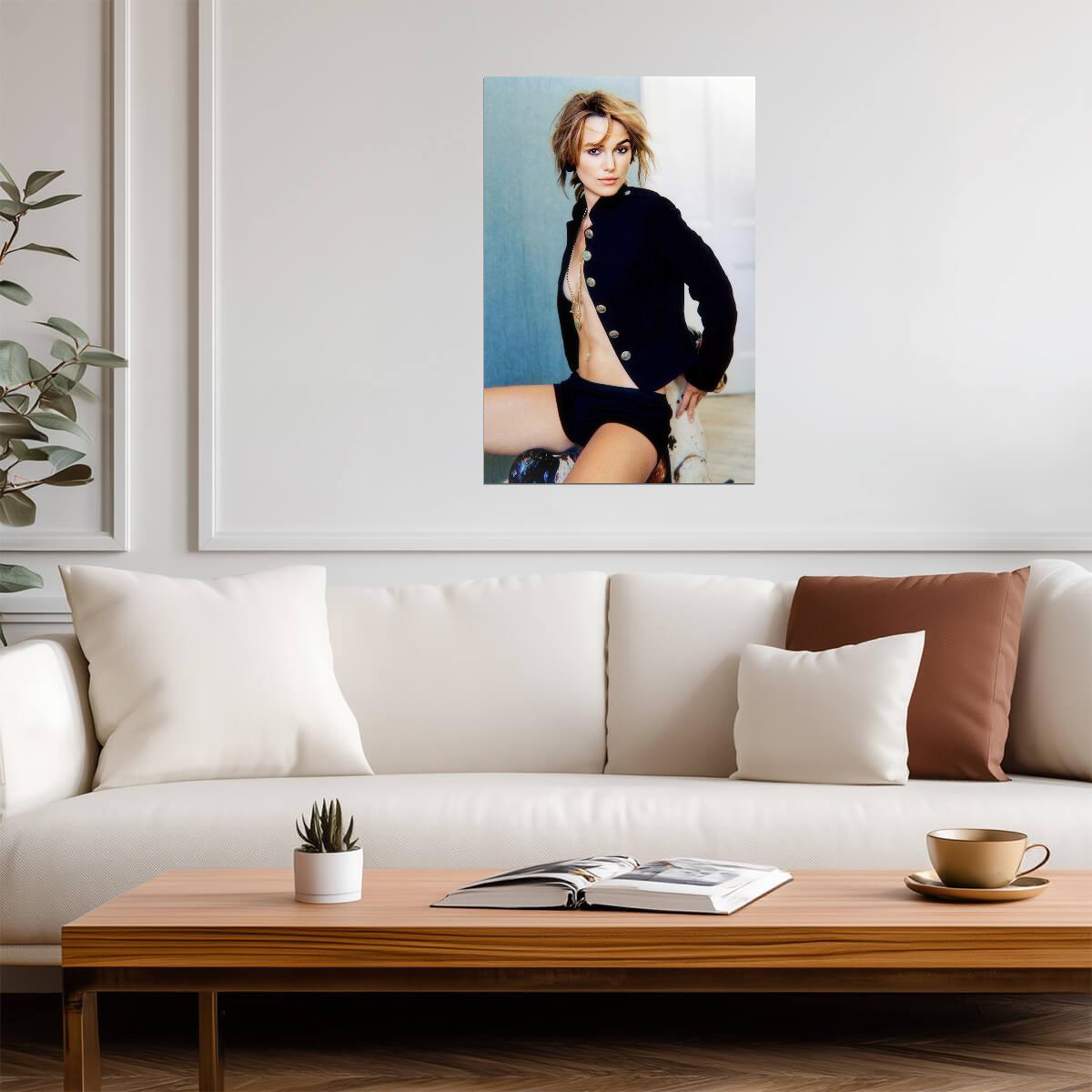 Keira Knightley Photoshoot Poster | Sexy Actress Wall Art Print - Celebrities Poster