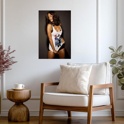 Halle Berry Poster | Sexy Actress Wall Art Print - Celebrities Poster
