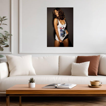 Halle Berry Poster | Sexy Actress Wall Art Print - Celebrities Poster