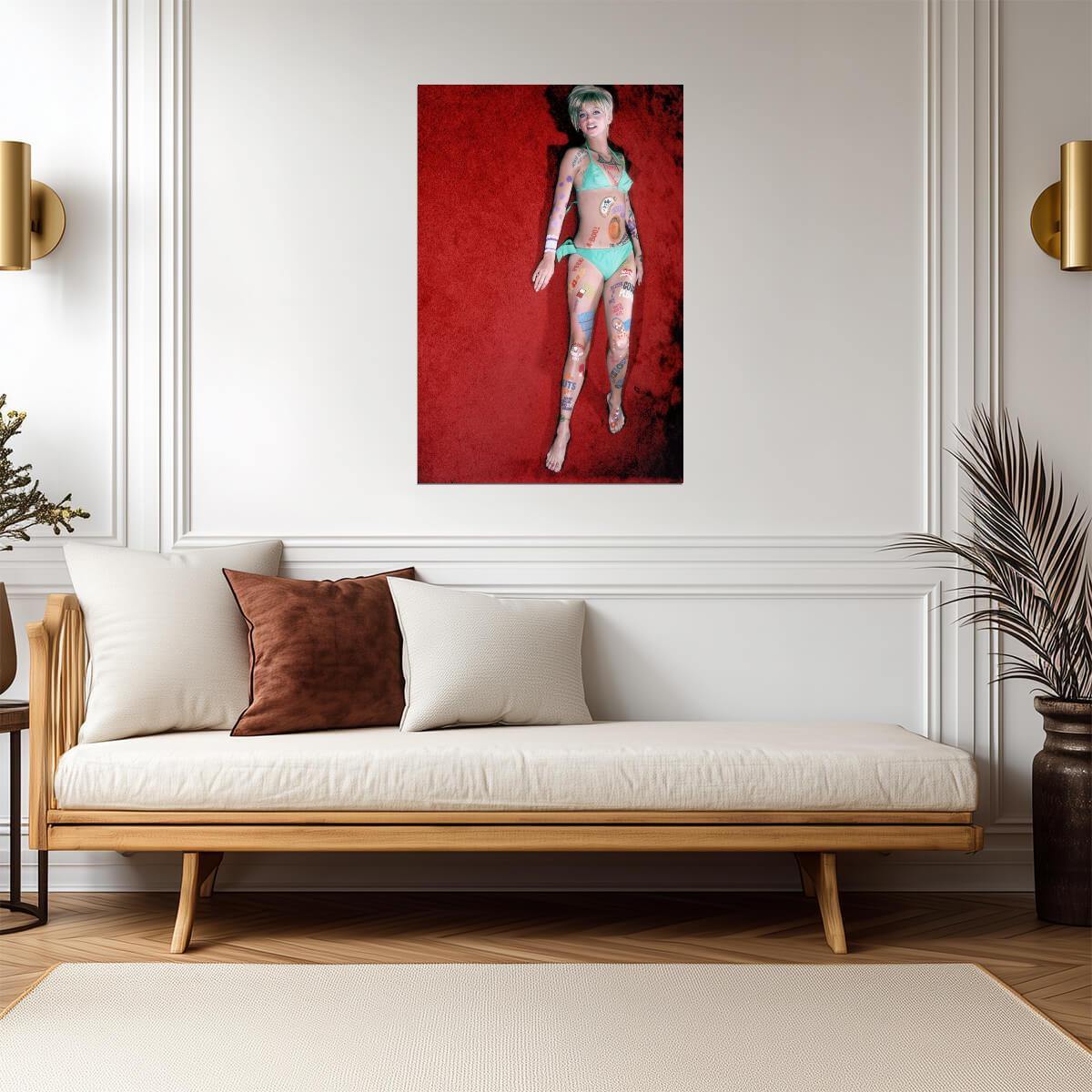 Goldie Hawn in Bikini Poster | Sexy Actress Wall Art Print - Celebrities Poster