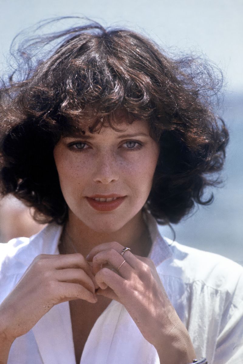 Sylvia Kristel Portrait Poster | Actress Wall Art Print - Celebrities Poster