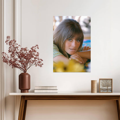 Julie Christie Portrait Poster | Actress Wall Art Print - Celebrities Poster